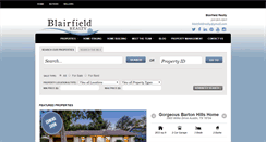 Desktop Screenshot of blairfieldrealty.com